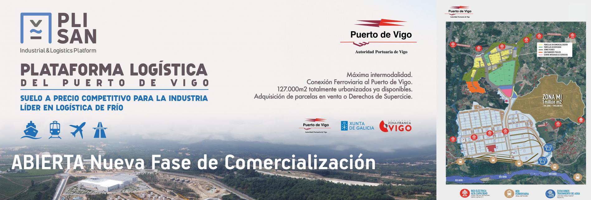 Mensaje del IGVS con una imagen aérea del polígono
